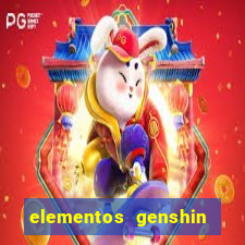 elementos genshin impact fraquezas